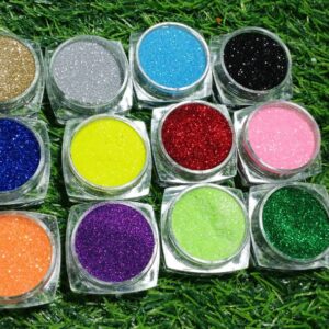 (12 POT GLITTER DUST SPARKING)(BUY 12 POT GET 12 POT FREE)